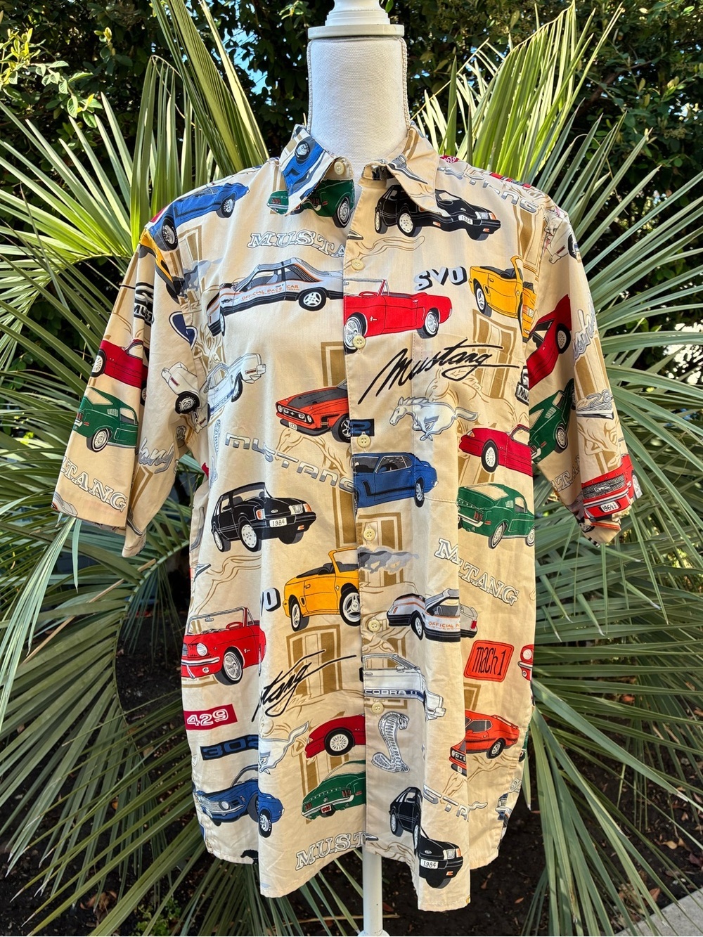 Vintage Reyn Spooner American Classics Car Shirt Men’s Size Medium NWOT